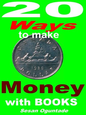 cover image of 20 Ways to Make Money with Your Books
